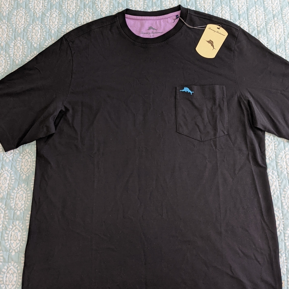 Tommy Bahama Supima Cotton Pocket Tee